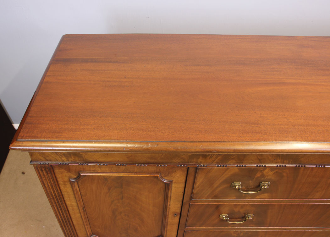 11978r11 Antique Mahogany Chiffonier Sideboard Server,