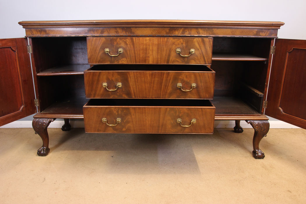 11978r13 Antique Mahogany Chiffonier Sideboard Server,