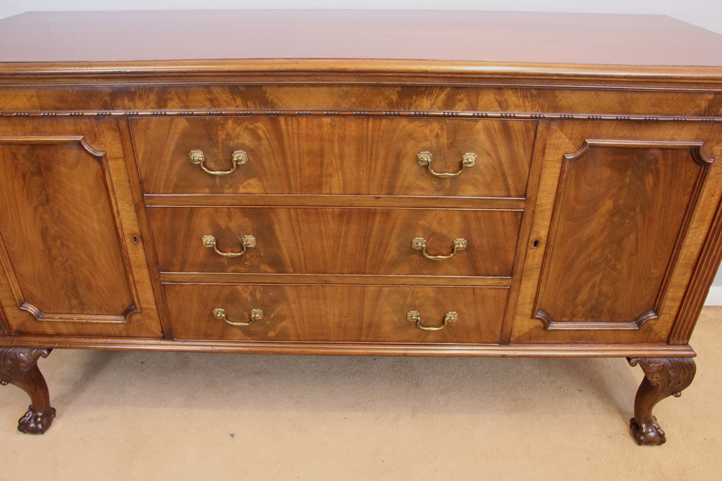 11978r4 Antique Mahogany Chiffonier Sideboard Server,