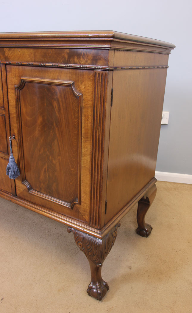 11978r5 Antique Mahogany Chiffonier Sideboard Server,