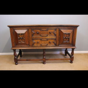 Antique Country Oak Sideboard Dresser Base.