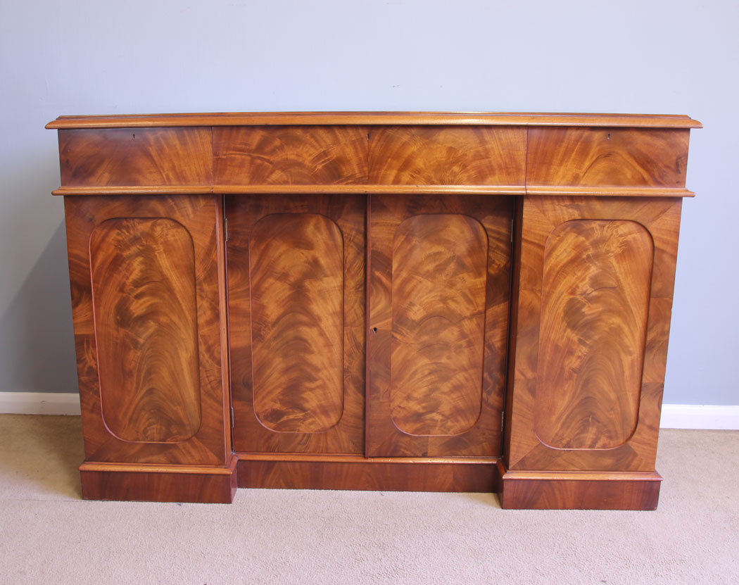 12006r1 Quality Mahogany Antique Victorian Chiffonier Sideboard,