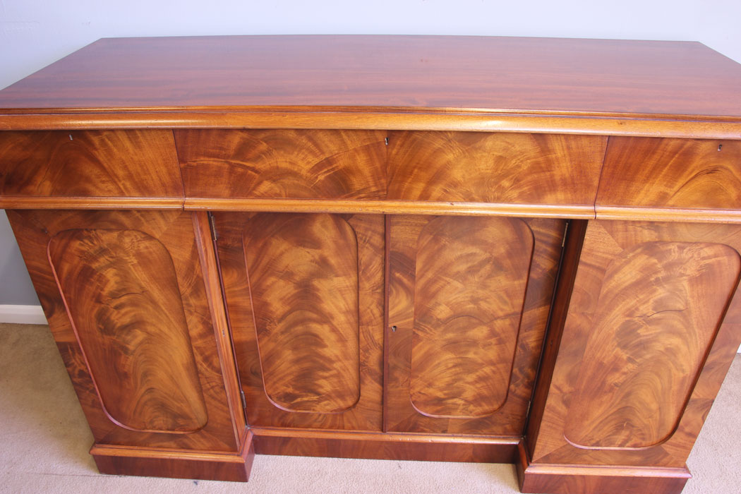 12006r10 Quality Mahogany Antique Victorian Chiffonier Sideboard,