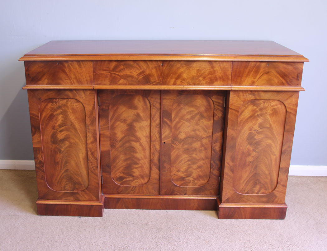 12006r13 Quality Mahogany Antique Victorian Chiffonier Sideboard,