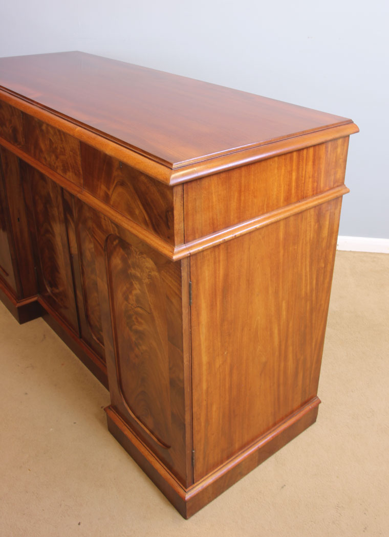 12006r3 Quality Mahogany Antique Victorian Chiffonier Sideboard,