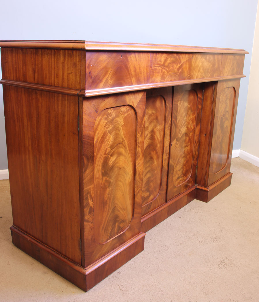 12006r5 Quality Mahogany Antique Victorian Chiffonier Sideboard,