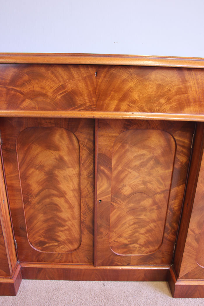 12006r7 Quality Mahogany Antique Victorian Chiffonier Sideboard,