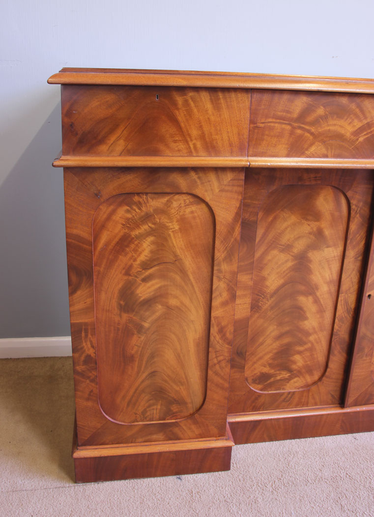 12006r8 Quality Mahogany Antique Victorian Chiffonier Sideboard,