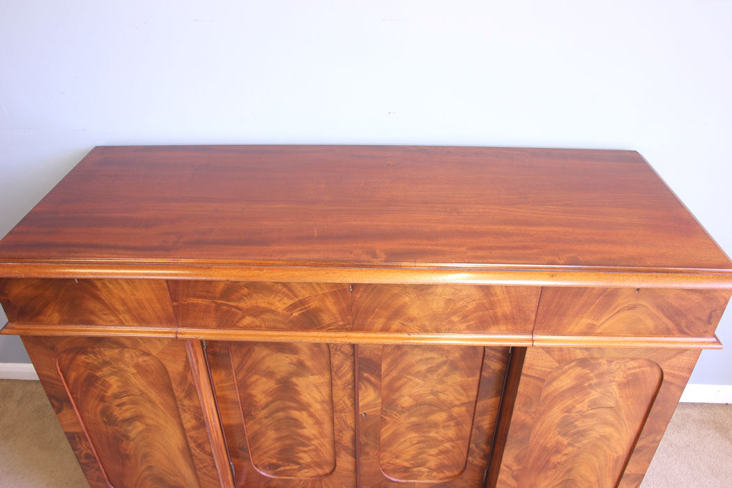 12006r9 Quality Mahogany Antique Victorian Chiffonier Sideboard,