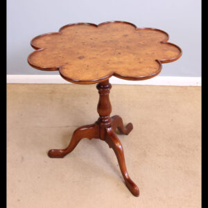 Antique Style Shaped Tripod Table