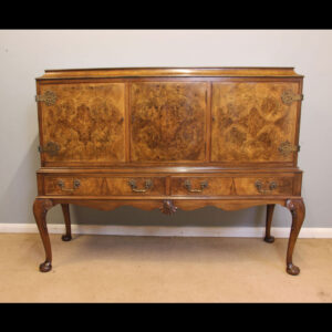 Antique Burr Walnut Sideboard