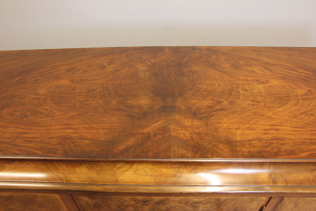 12011r5 Antique Burr Walnut Sideboard,