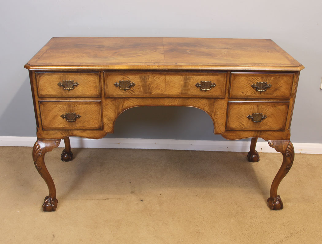 12016r16 Antique Walnut Side Table,
