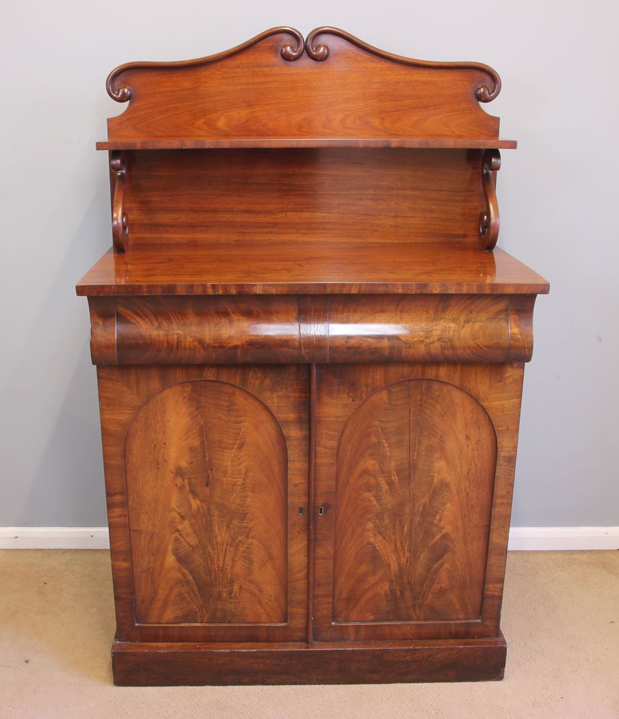 12025r1 Antique Victorian Mahogany Chiffonier Sideboard,