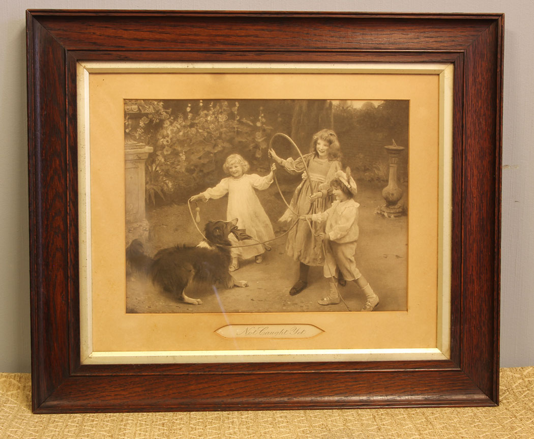 12036r5 Antique Print Not Caught Yet By Arthur J Elsey,