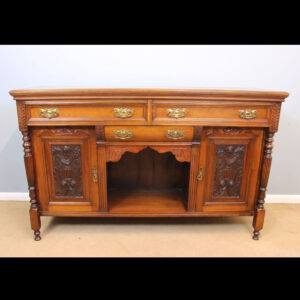 Antique Walnut Chiffonier Sideboard Base