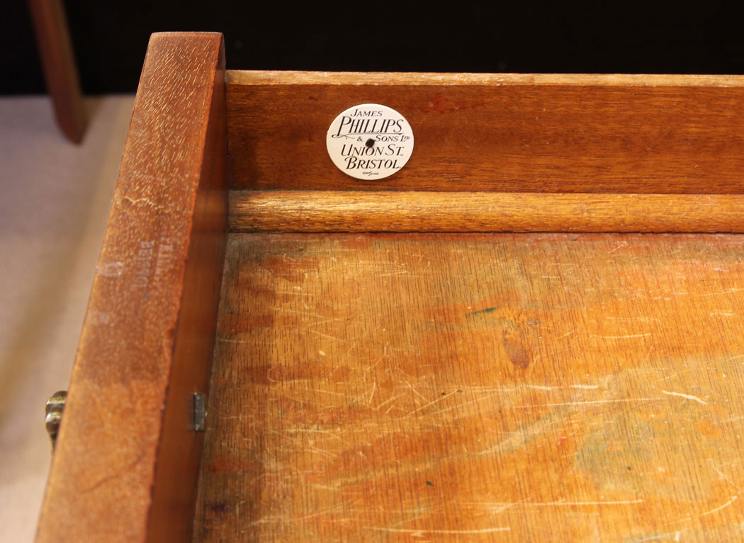 12054r13 Antique Burr Walnut Dressing Table,
