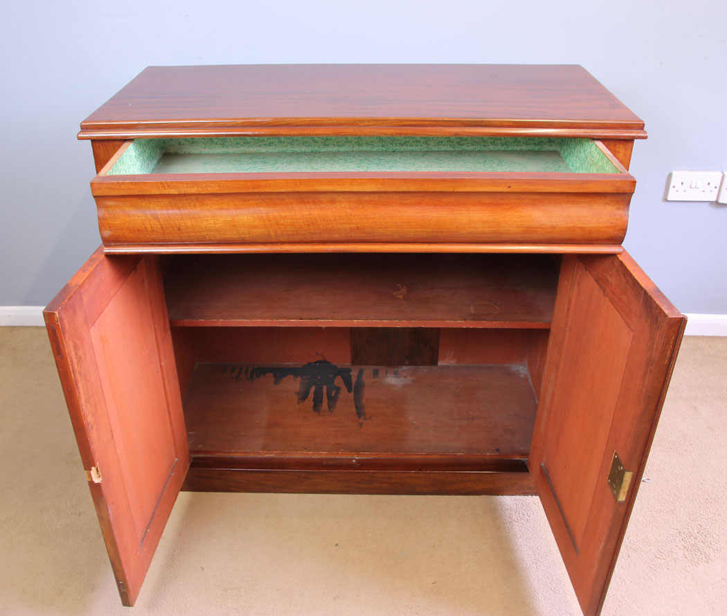 12056r12 Antique Victorian Mahogany Chiffonier Sideboard,