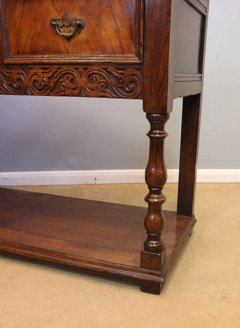 12072r12 Period Style Oak Antique Dresser Base,