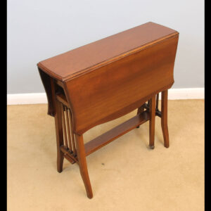 Edwardian Antique Mahogany Sutherland Occasional Table