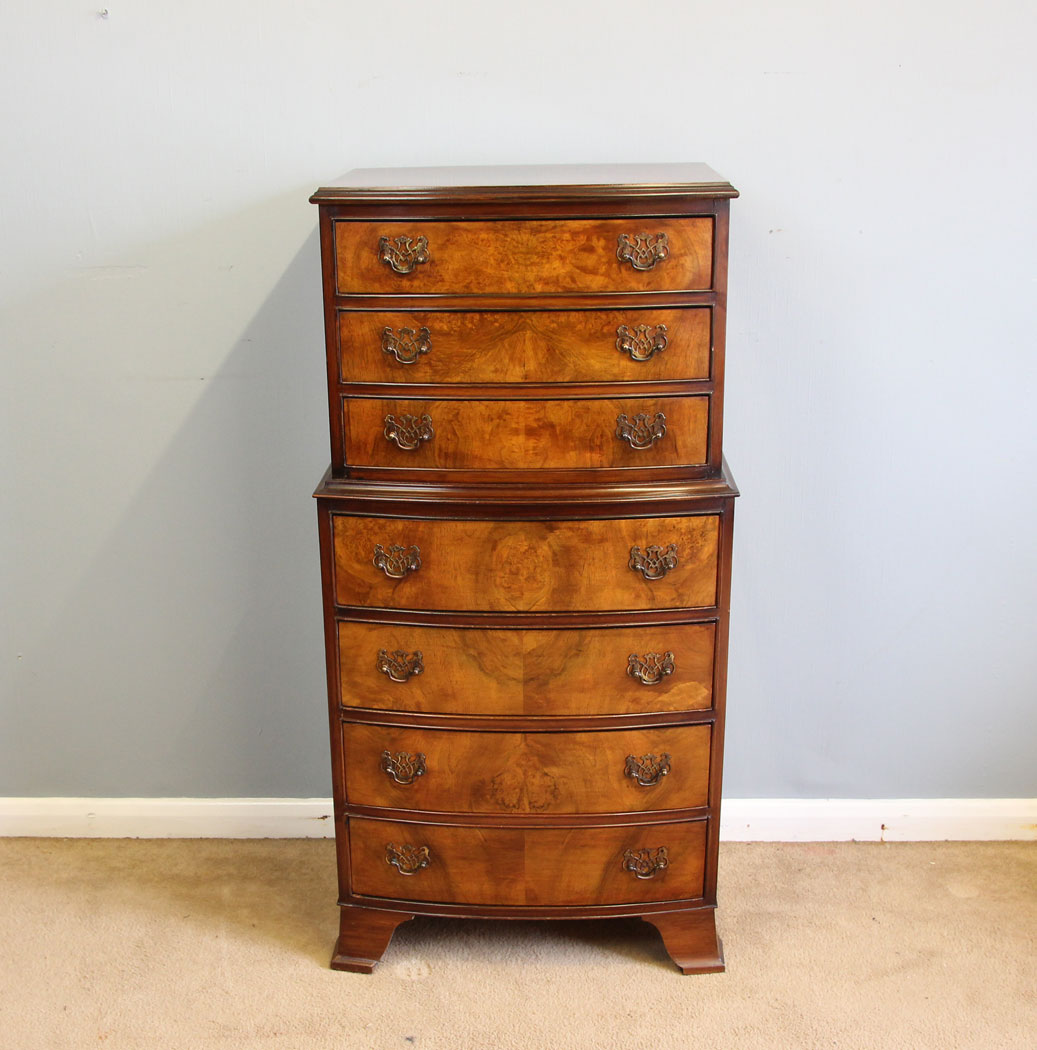 12098r13 Antique Walnut Chest of Drawers,