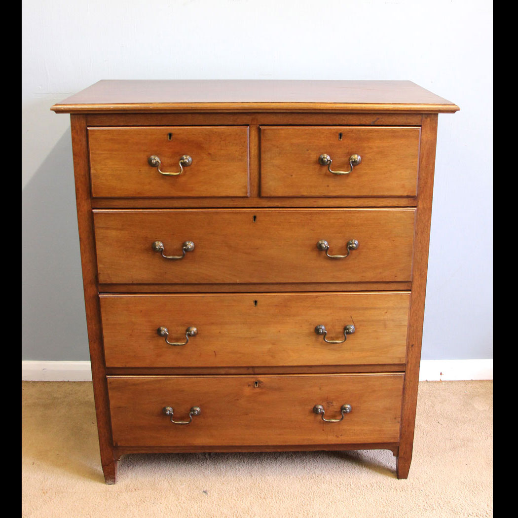 12099r01-Antique-Mahogany-Chest-of-Drawers,- Antique Mahogany Chest of Drawers.