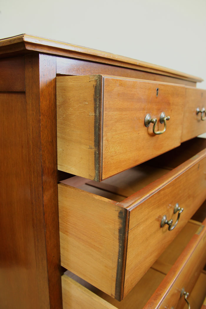 12099r12 Antique Mahogany Chest of Drawers, Bedroom Furniture,