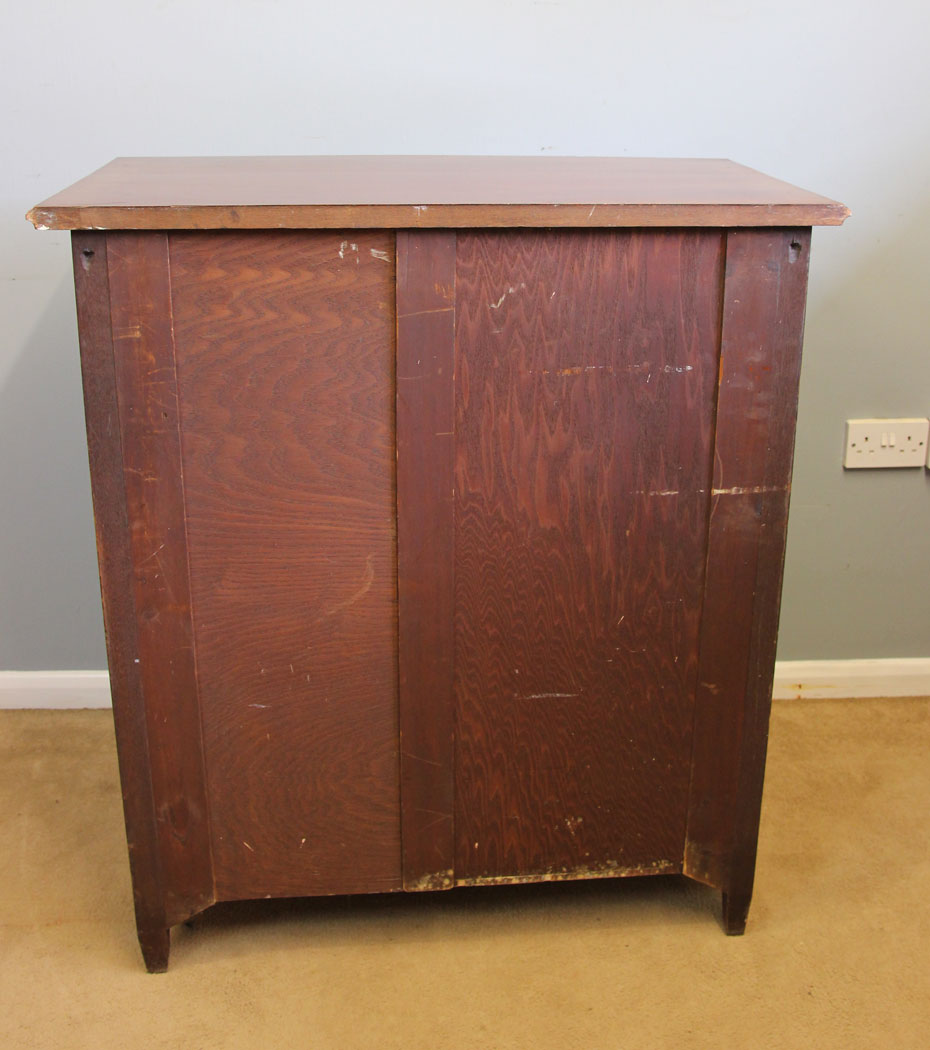12099r13 Antique Mahogany Chest of Drawers, Bedroom Furniture,