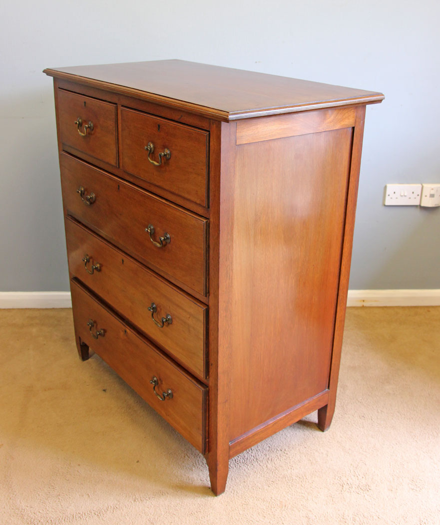 12099r3 Antique Mahogany Chest of Drawers,