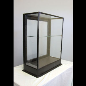Antique Table Top Counter Display Case Cabinet.