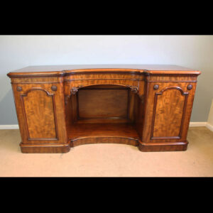 Antique Victorian Mahogany Breakfront Chiffonier Sideboard Base