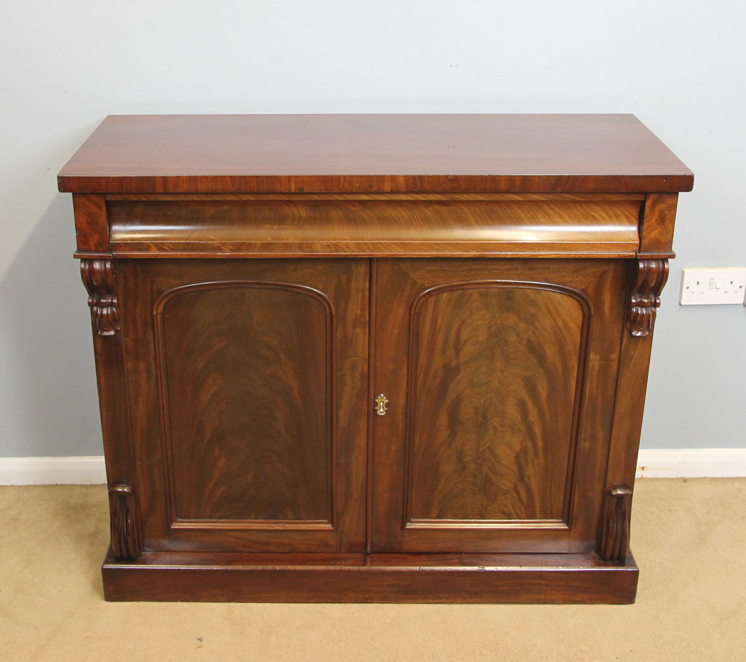 12260r14 Antique Victorian Mahogany Chiffonier Sideboard,