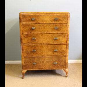 Quality Antique Burr Walnut Chest of Drawers