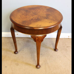 Antique Figured Walnut Low Side Occasional Coffee Table