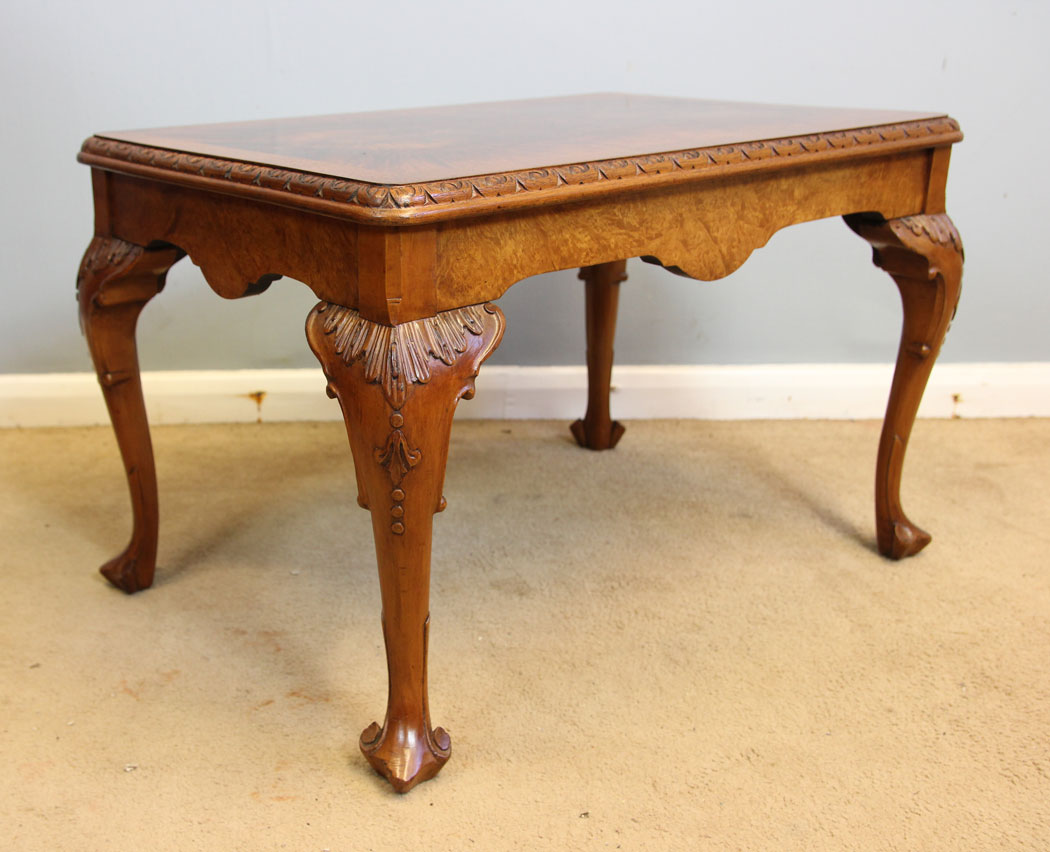 12290r3 Antique Occasional Low Coffee Table,