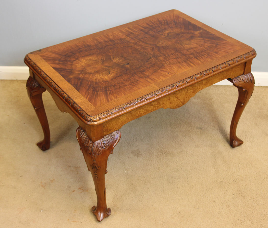 12290r5 Antique Occasional Low Coffee Table,