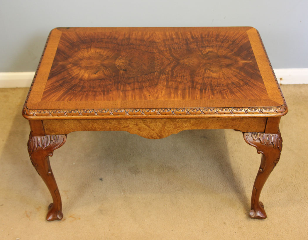 12290r7 Antique Occasional Low Coffee Table,
