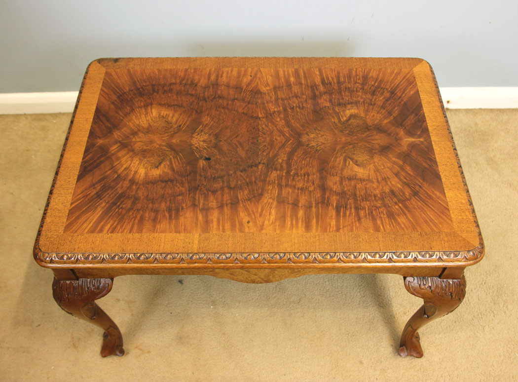 12290r9 Antique Occasional Low Coffee Table,