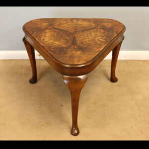 Burr Walnut Antique Occasional Coffee Table