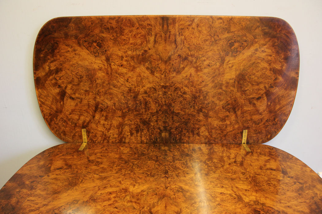 12313r5 Victorian Inlaid Burr Walnut Tea Games Side Table,