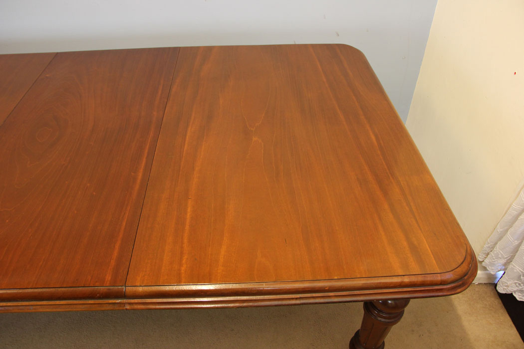 12342r5 Antique Victorian Mahogany Extending Dining Table, Antique Victorian Mahogany Extending Dining Table