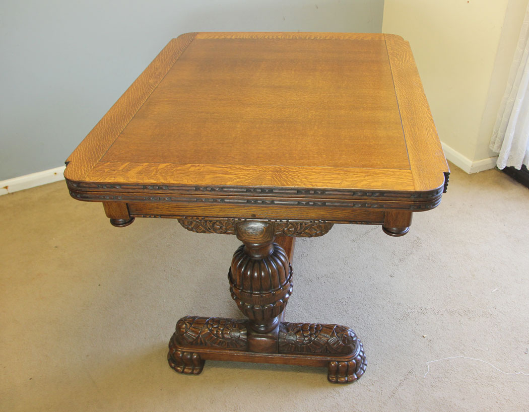 12347r8 Antique Oak Refectory Draw Leaf Extending Dining Table, Antique Oak Refectory Draw Leaf Extending Dining Table