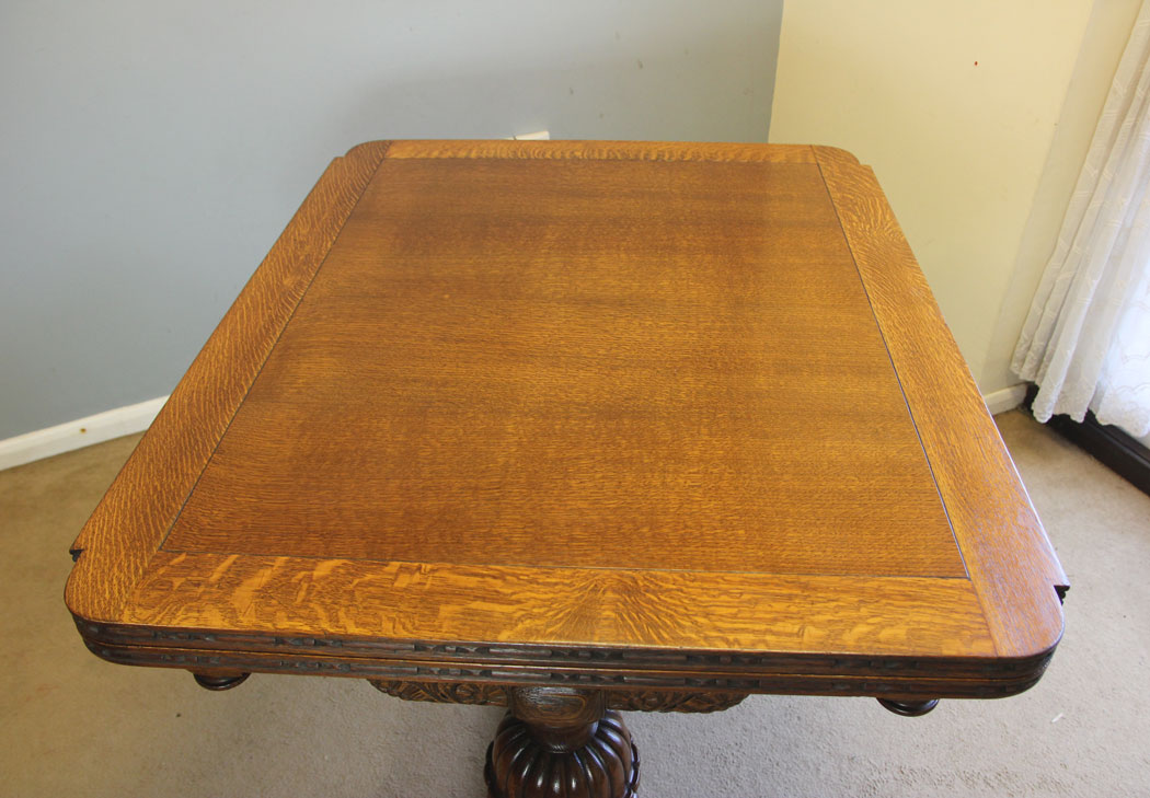 12347r9 Antique Oak Refectory Draw Leaf Extending Dining Table, Antique Oak Refectory Draw Leaf Extending Dining Table