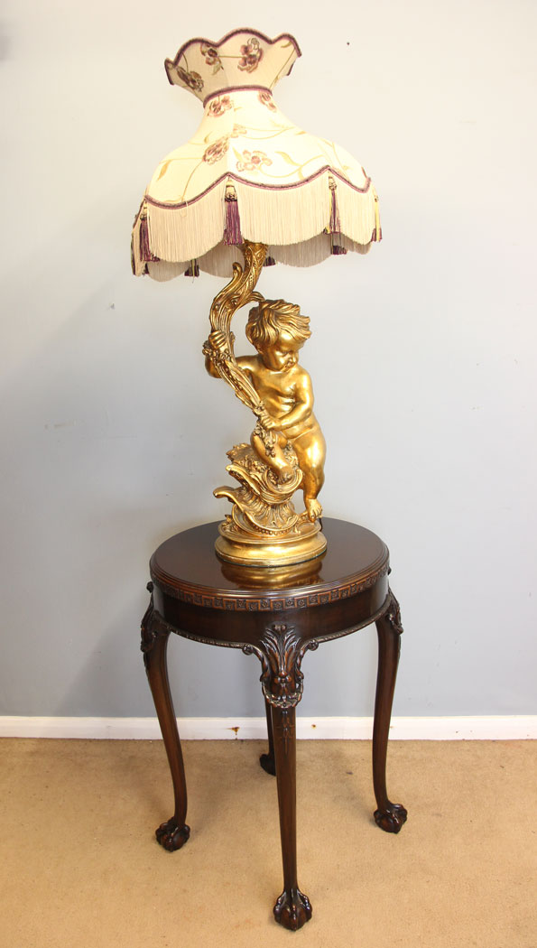 12360r7 Antique Mahogany Jardinière Lamp Torchiere Plant Stand, Antique Mahogany Jardinière Lamp Table Torchiere Plant Stand.