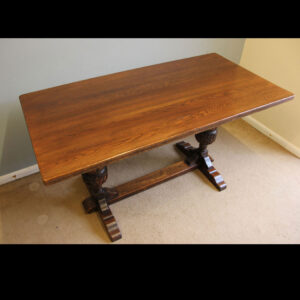 Antique Oak Refectory Dining Table