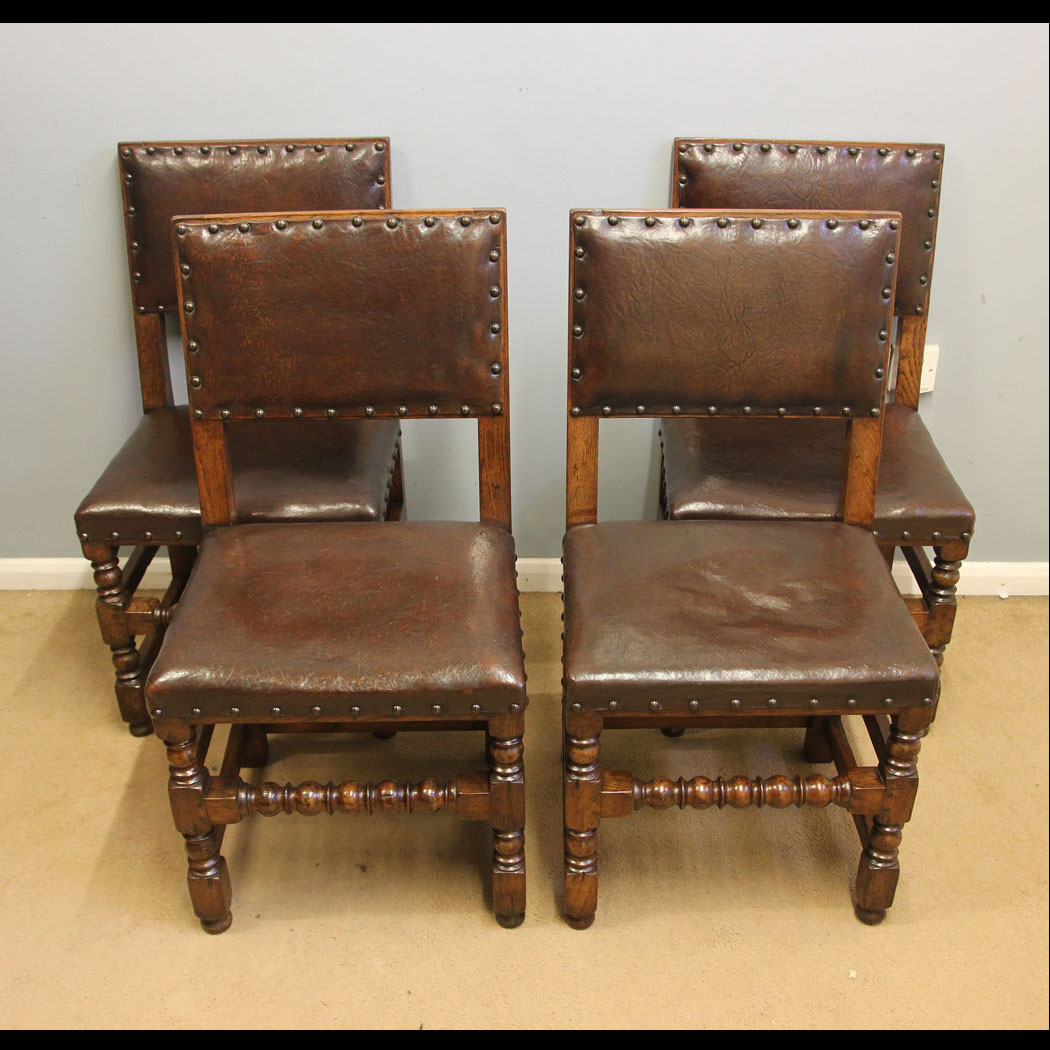 12390r01 Antique Set Four Country Oak Dining Chairs, Antique Set Four Country Oak Dining Chairs