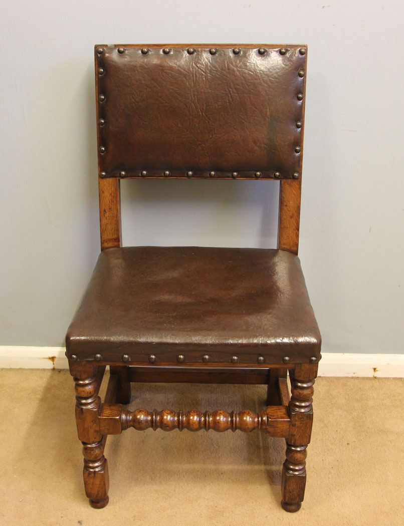 12390r9 Antique Set Four Country Oak Dining Chairs, Antique Set Four Country Oak Dining Chairs