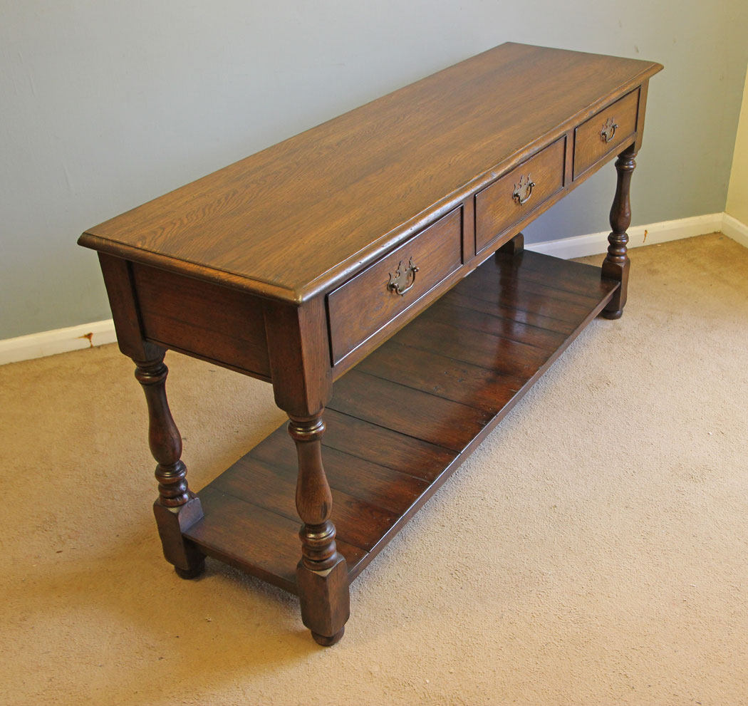 12414r12 Oak Pot Board Sideboard Dresser Base, Oak Pot Board Sideboard Dresser Base