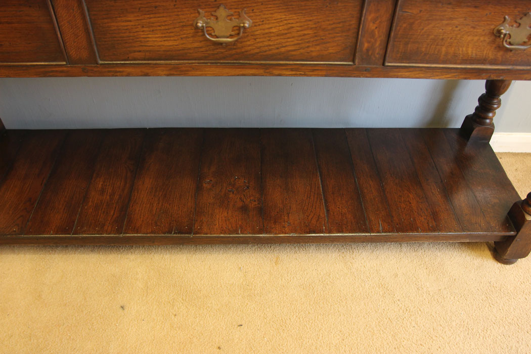 12414r13 Oak Pot Board Sideboard Dresser Base, Oak Pot Board Sideboard Dresser Base