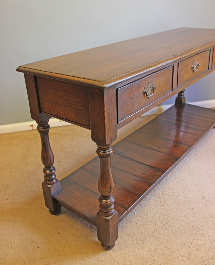 12414r5 Oak Pot Board Sideboard Dresser Base, Oak Pot Board Sideboard Dresser Base